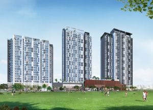 không gian sống dự án Kosmo Tây Hồ