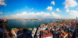 Kosmo Tây Hồ view hướng Hồ Tây