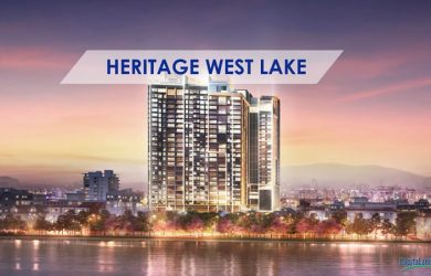 Phối cảnh dự án Heritage West Lake